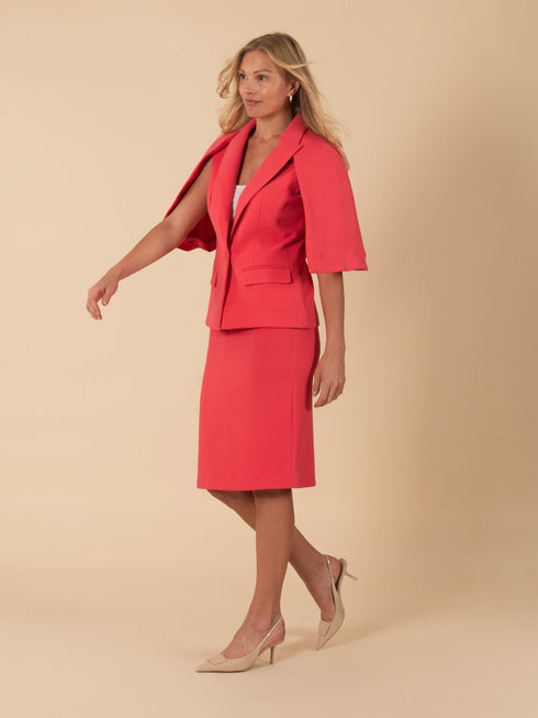 Kinks Peaked Lapel Gape Jacket